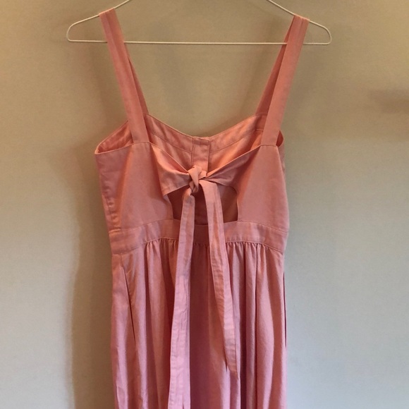 Madewell fleur pink bow back midi - Picture 5 of 7